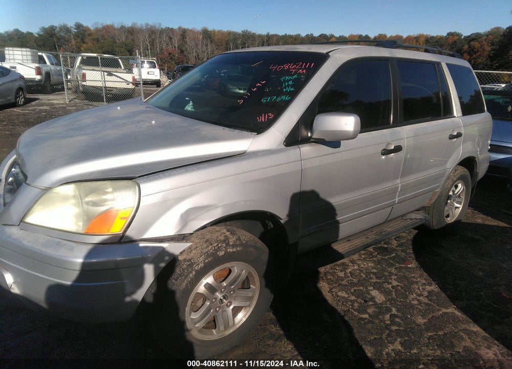 2003 HONDA PILOT EX VIN: 2HKYF18483H517696