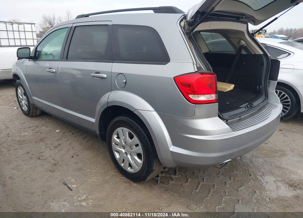 2016 DODGE JOURNEY SE VIN: 3C4PDDAG1GT110221