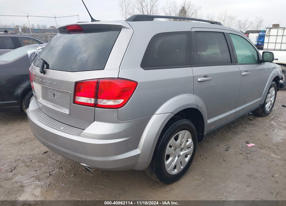 2016 DODGE JOURNEY SE VIN: 3C4PDDAG1GT110221