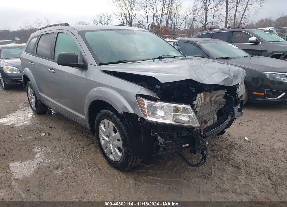 2016 DODGE JOURNEY SE VIN: 3C4PDDAG1GT110221