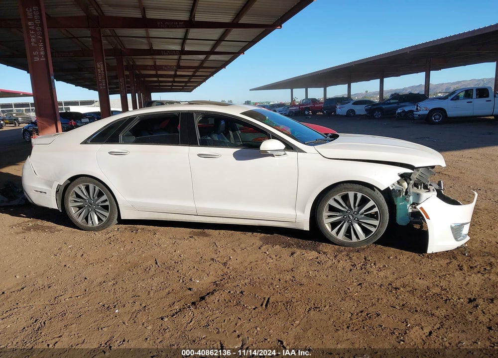 2017 LINCOLN MKZ SELECT VIN: 3LN6L5D9XHR609644