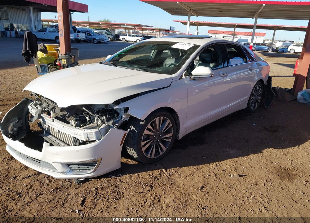 2017 LINCOLN MKZ SELECT VIN: 3LN6L5D9XHR609644