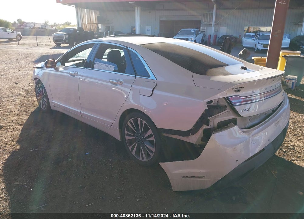 2017 LINCOLN MKZ SELECT VIN: 3LN6L5D9XHR609644