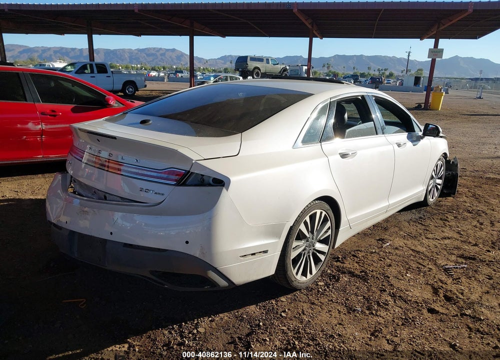 2017 LINCOLN MKZ SELECT VIN: 3LN6L5D9XHR609644