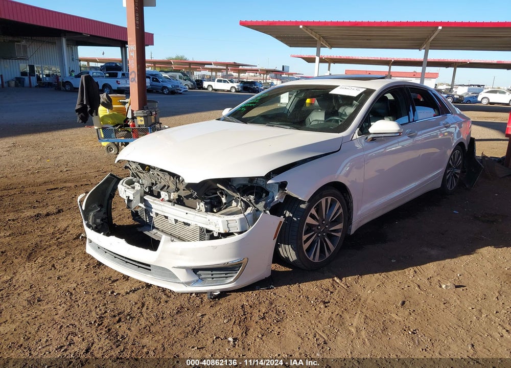 2017 LINCOLN MKZ SELECT VIN: 3LN6L5D9XHR609644