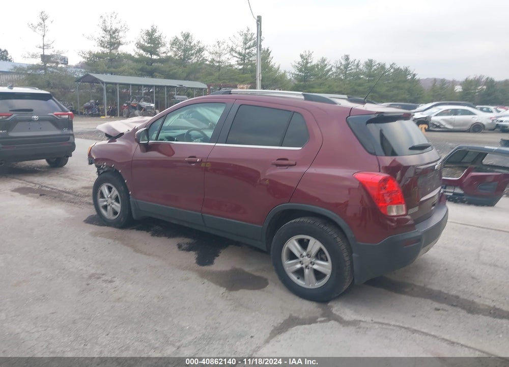 2016 CHEVROLET TRAX LT VIN: 3GNCJPSB9GL131269
