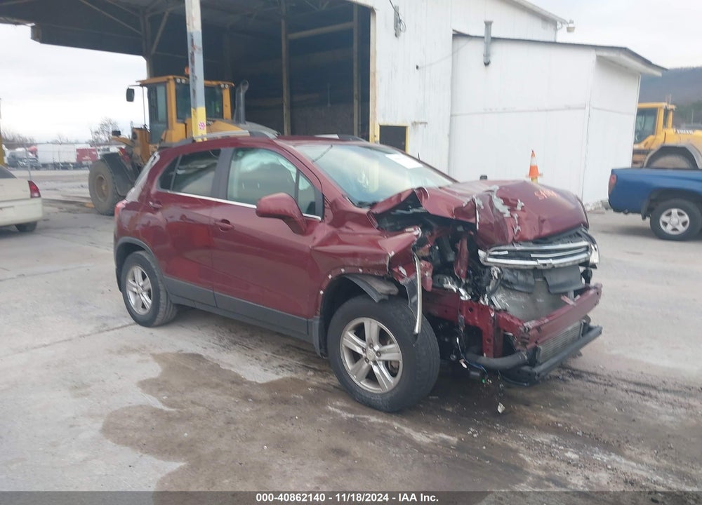 2016 CHEVROLET TRAX LT VIN: 3GNCJPSB9GL131269