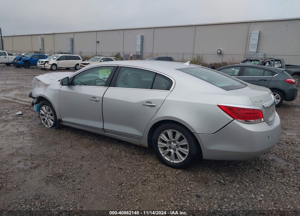 2010 BUICK LACROSSE VIN: 1G4GK5EG8AF146698