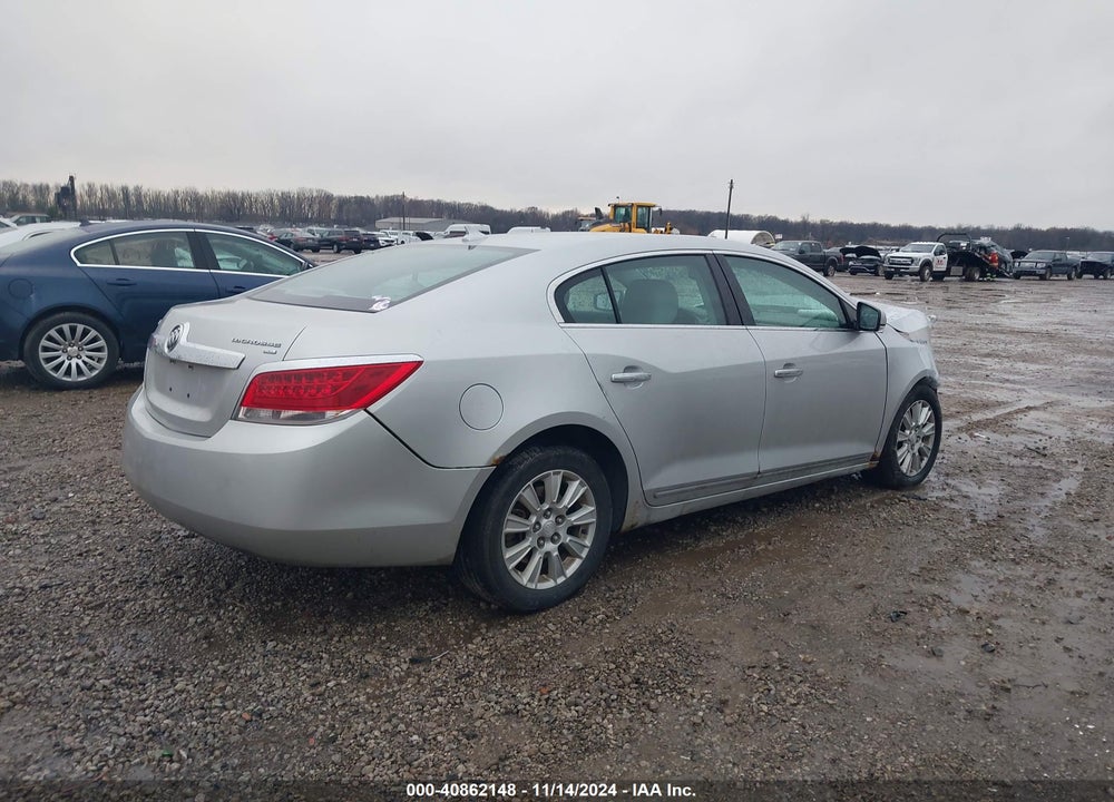 2010 BUICK LACROSSE VIN: 1G4GK5EG8AF146698