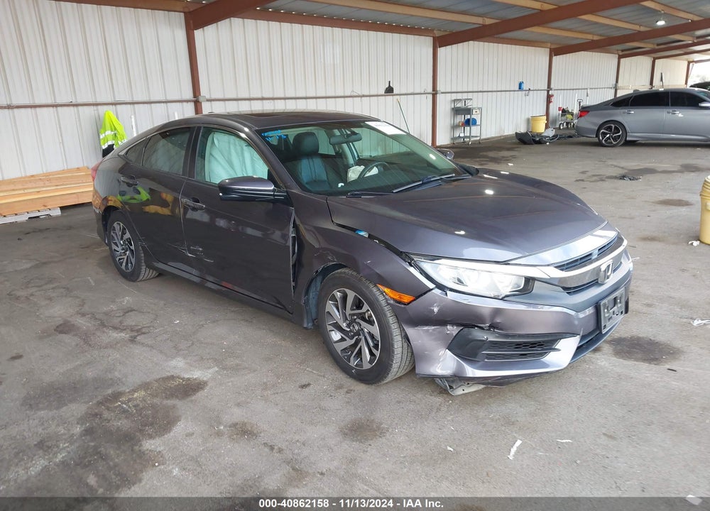 2017 HONDA CIVIC EX VIN: 19XFC2F77HE214942