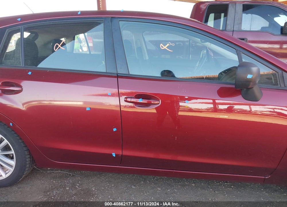 2012 SUBARU IMPREZA 2.0I PREMIUM VIN: JF1GPAD65CH225945
