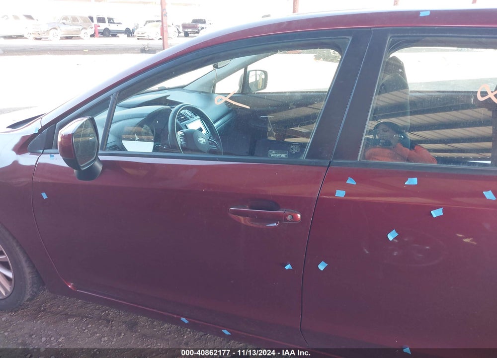 2012 SUBARU IMPREZA 2.0I PREMIUM VIN: JF1GPAD65CH225945