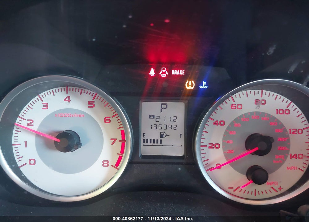 2012 SUBARU IMPREZA 2.0I PREMIUM VIN: JF1GPAD65CH225945