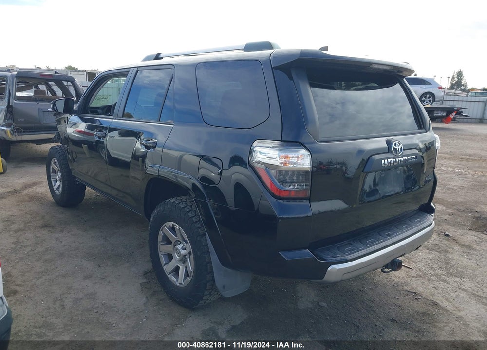 2016 TOYOTA 4RUNNER TRAIL PREMIUM VIN: JTEBU5JRXG5372655