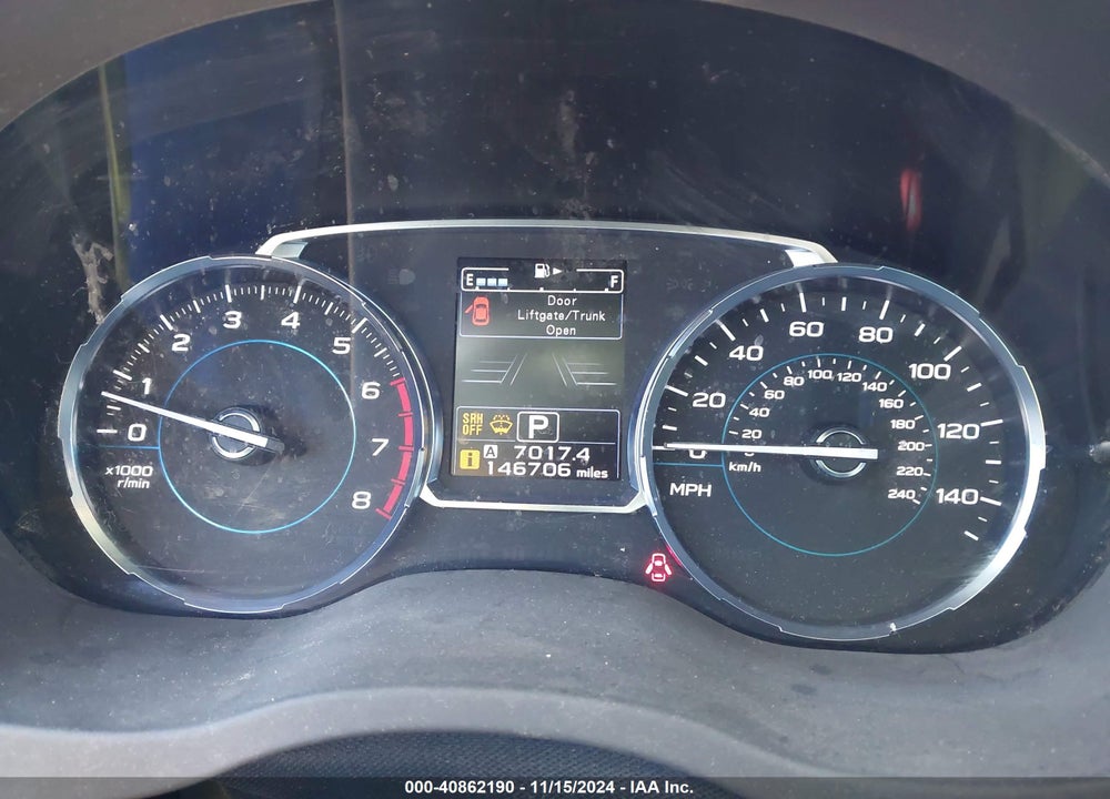 2018 SUBARU FORESTER 2.5I LIMITED VIN: JF2SJARC0JH460224