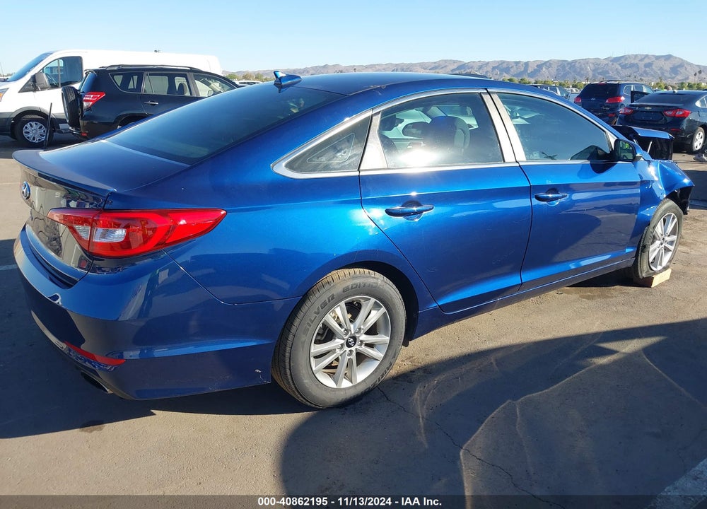 2017 HYUNDAI SONATA SE VIN: 5NPE24AF5HH585375