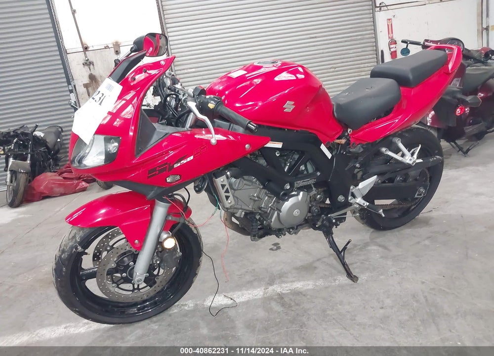 2006 SUZUKI SV650 VIN: JS1VP53A162104880