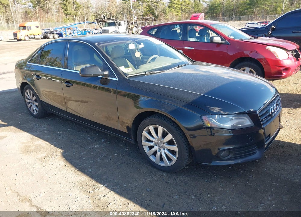 2011 AUDI A4 2.0T PREMIUM VIN: WAUFFAFL8BN025666