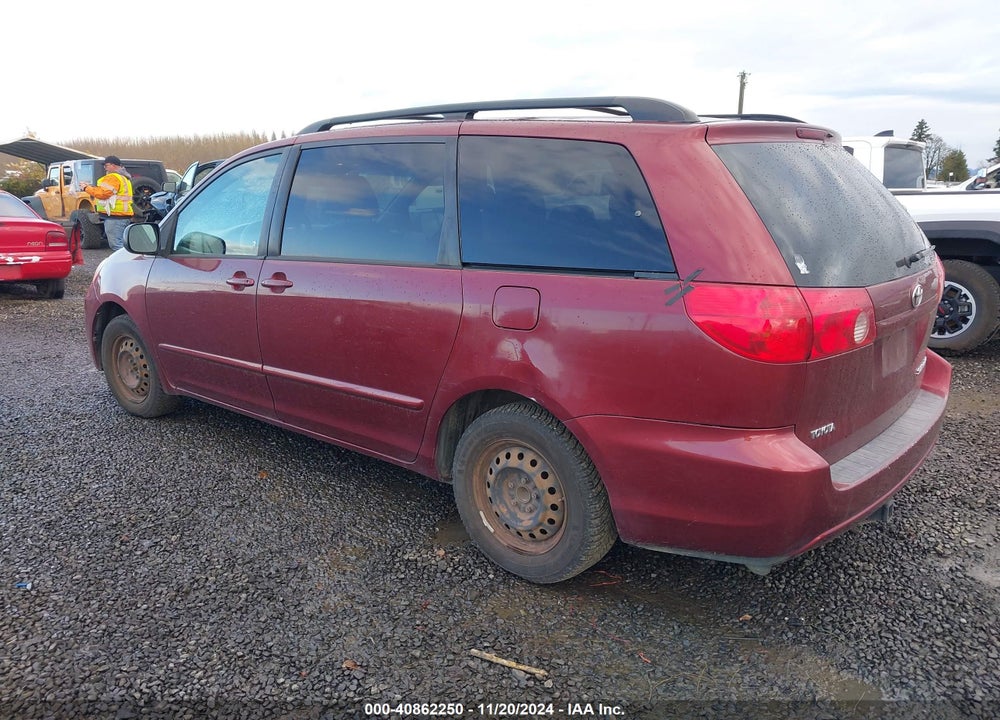 2009 TOYOTA SIENNA LE VIN: 5TDZK23C99S277968