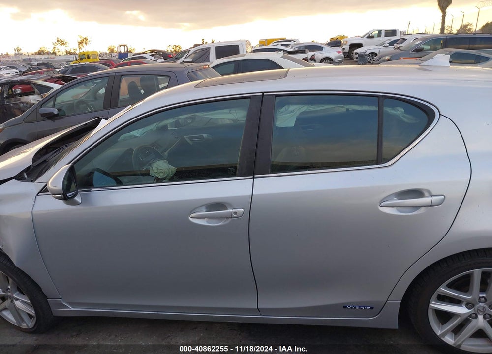 2014 LEXUS CT 200H VIN: JTHKD5BH1E2191399