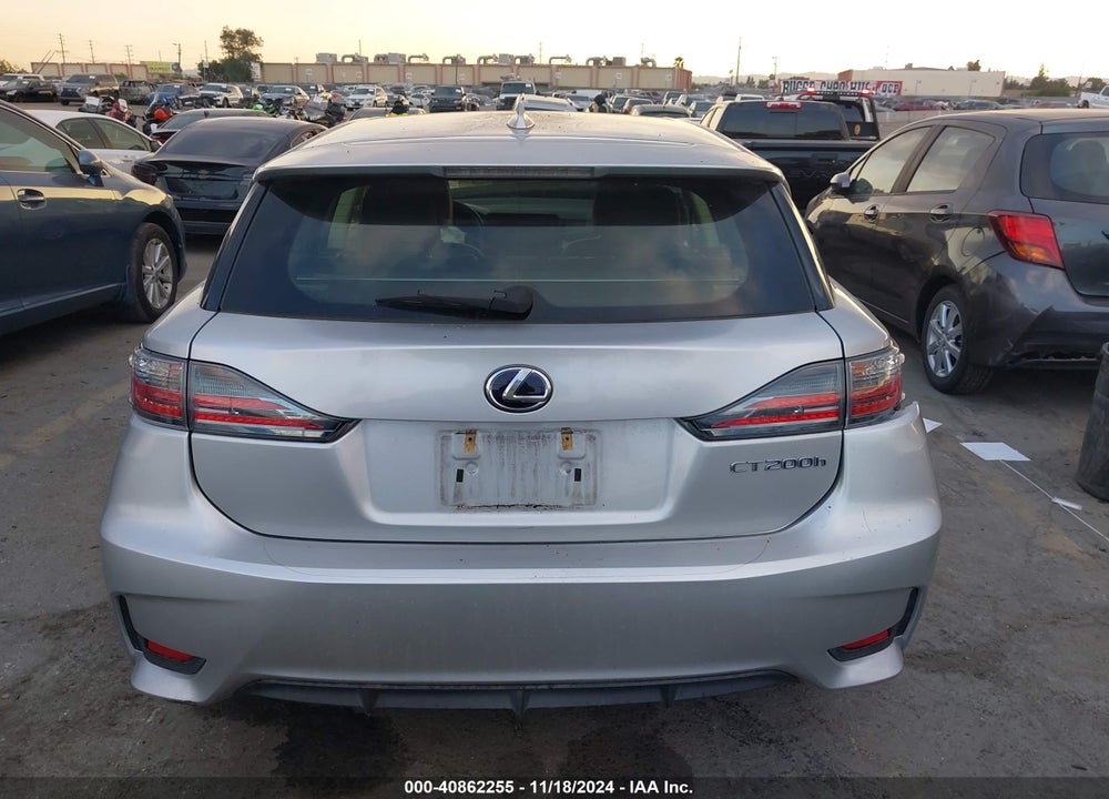 2014 LEXUS CT 200H VIN: JTHKD5BH1E2191399