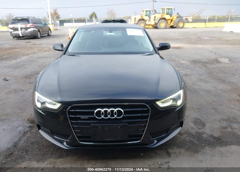 2014 AUDI A5 2.0T PREMIUM VIN: WAUCFAFR5EA020010