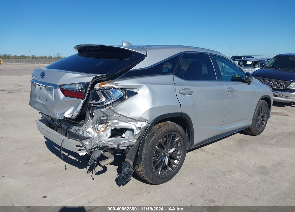 2016 LEXUS RX 350 F-SPORT VIN: 2T2BZMCA3GC007157