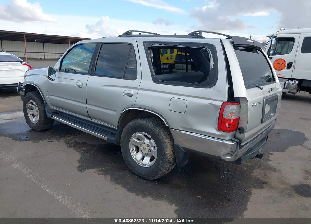 2000 TOYOTA 4RUNNER SR5 V6 VIN: JT3HN86R1Y0306486