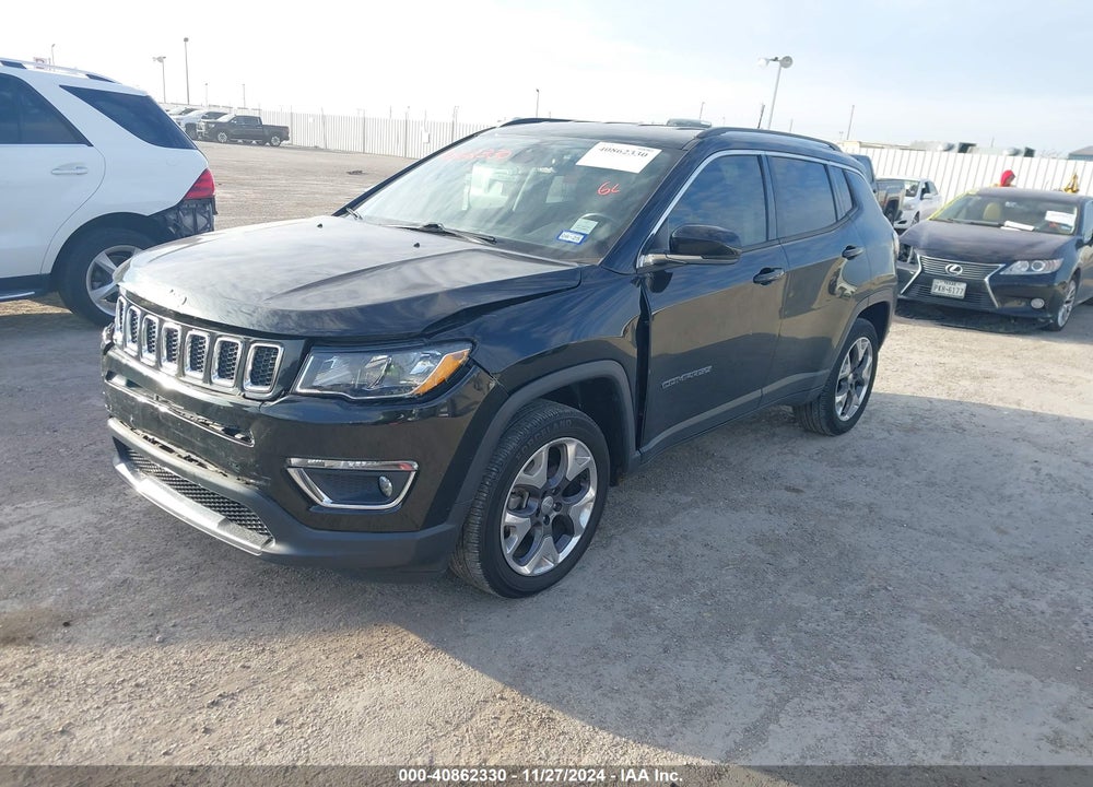 2019 JEEP COMPASS LIMITED 4X4 VIN: 3C4NJDCB5KT791607