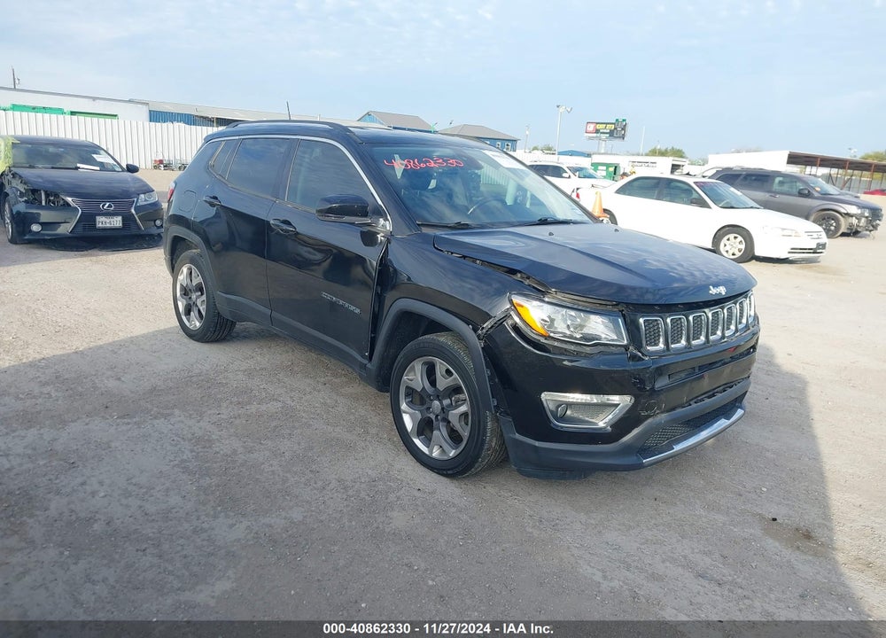 2019 JEEP COMPASS LIMITED 4X4 VIN: 3C4NJDCB5KT791607