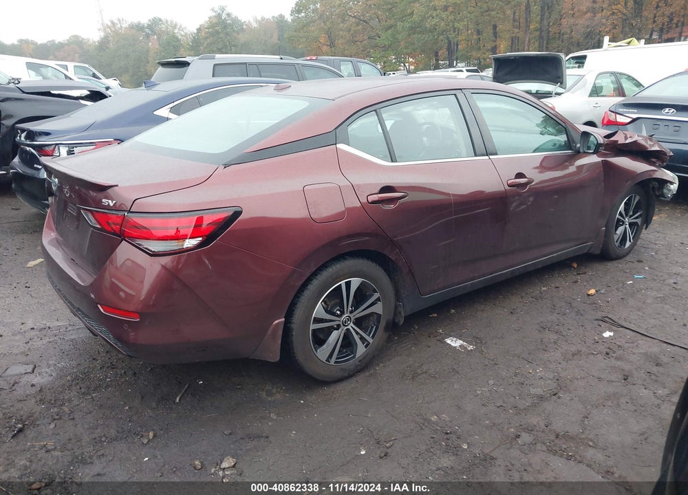 2020 NISSAN SENTRA VIN: 3N1AB8CV7LY255956