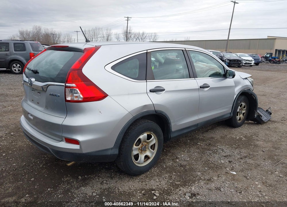 2016 HONDA CR-V LX VIN: 5J6RM4H31GL099030