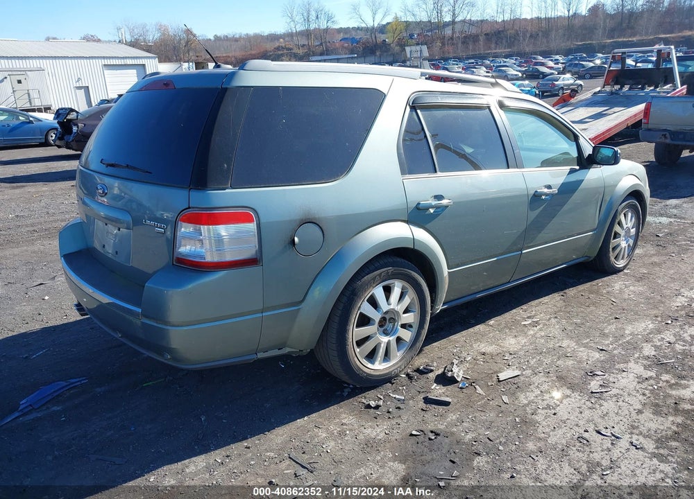 2008 FORD TAURUS X LIMITED VIN: 1FMDK06W88GA16856