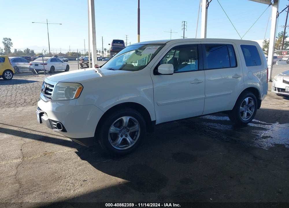 2013 HONDA PILOT EX-L VIN: 5FNYF3H54DB042696