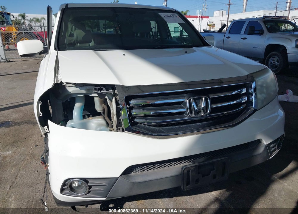 2013 HONDA PILOT EX-L VIN: 5FNYF3H54DB042696