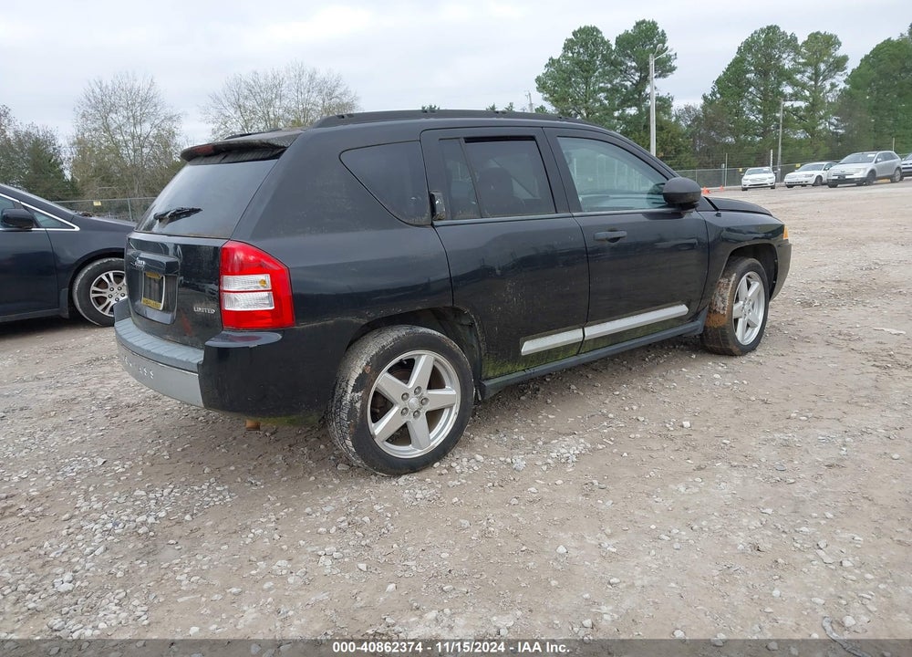 2008 JEEP COMPASS LIMITED VIN: 1J8FT57W48D760146