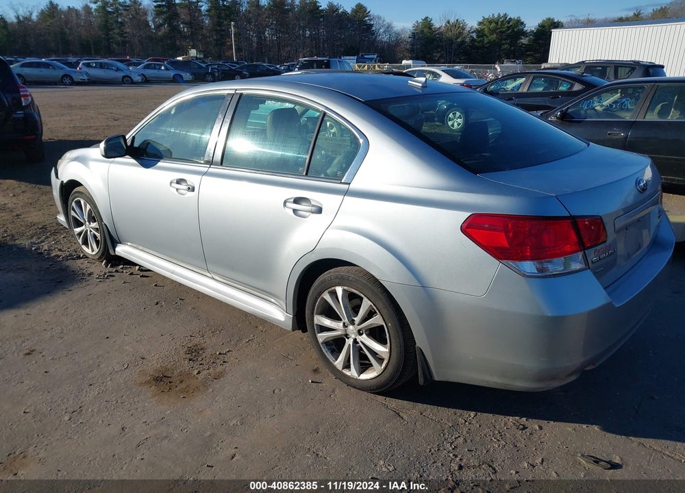 2013 SUBARU LEGACY 2.5I LIMITED VIN: 4S3BMBK66D3021384