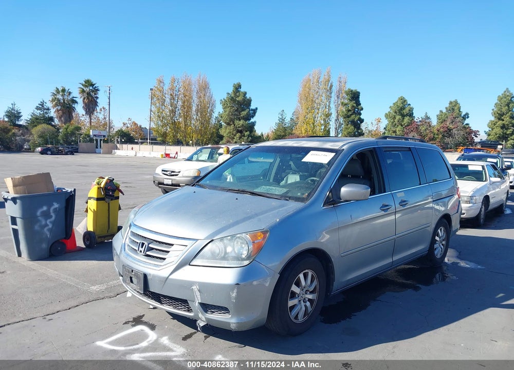 2009 HONDA ODYSSEY EX-L VIN: 5FNRL38629B034576