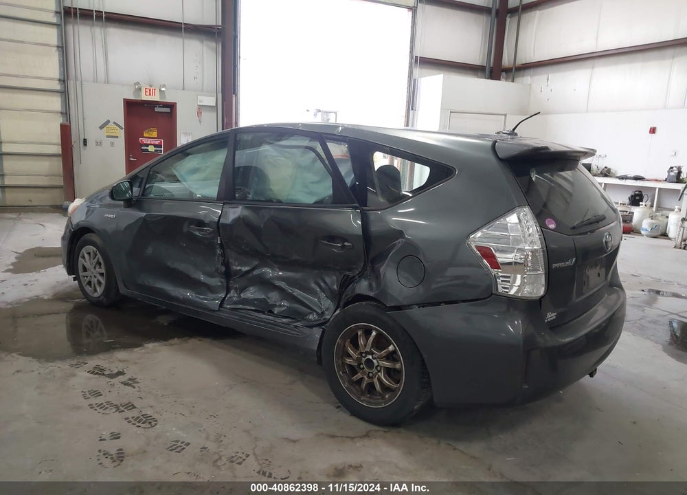2012 TOYOTA PRIUS V THREE VIN: JTDZN3EUXC3142896
