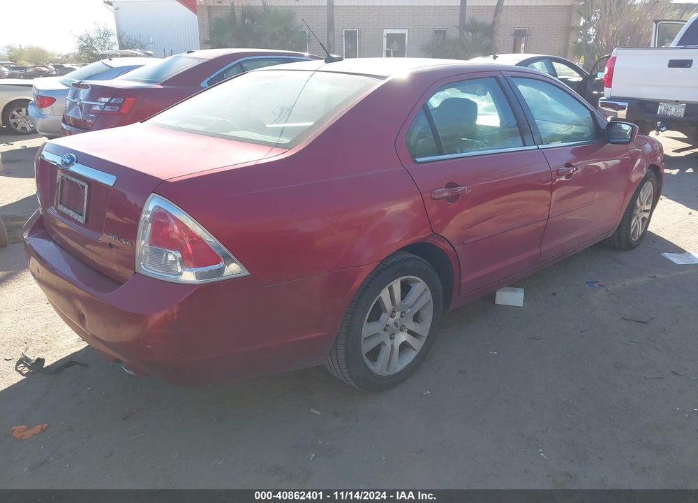 2009 FORD FUSION SEL VIN: 3FAHP08119R154313