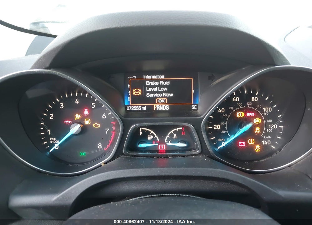 2018 FORD ESCAPE S VIN: 1FMCU0F7XJUB53044