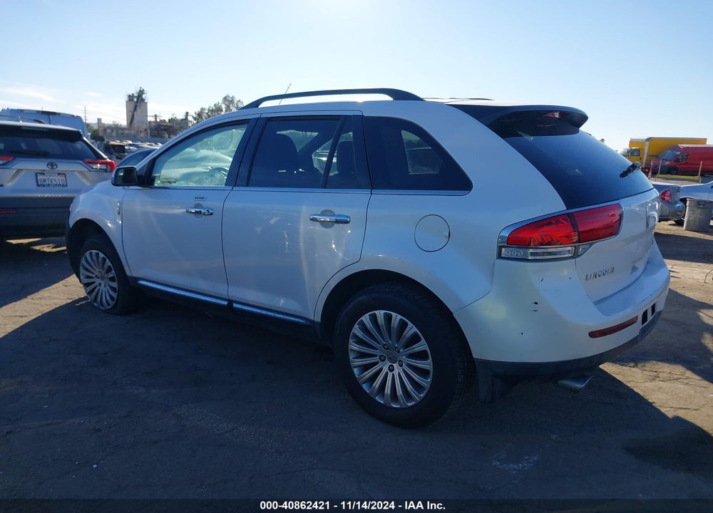 2012 LINCOLN MKX VIN: 2LMDJ6JK1CBL10890