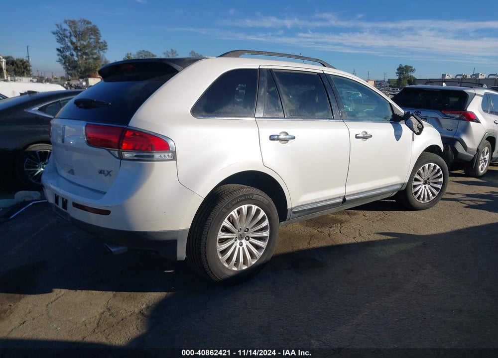 2012 LINCOLN MKX VIN: 2LMDJ6JK1CBL10890