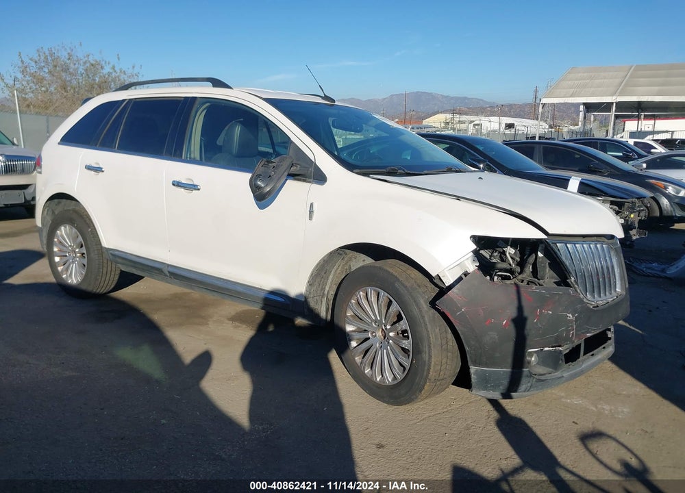 2012 LINCOLN MKX VIN: 2LMDJ6JK1CBL10890