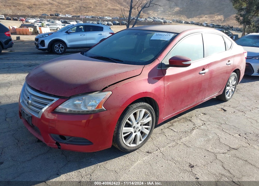 2013 NISSAN SENTRA SL VIN: 3N1AB7APXDL775629