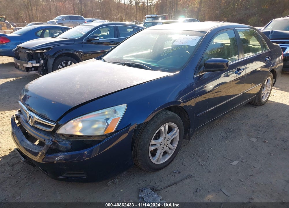 2007 HONDA ACCORD VIN: 1HGCM56337A054284