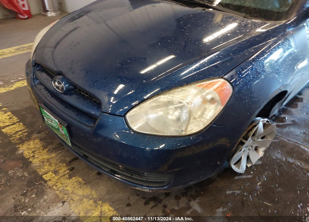2008 HYUNDAI ACCENT GS VIN: KMHCM36C88U068258