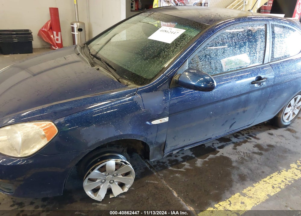 2008 HYUNDAI ACCENT GS VIN: KMHCM36C88U068258