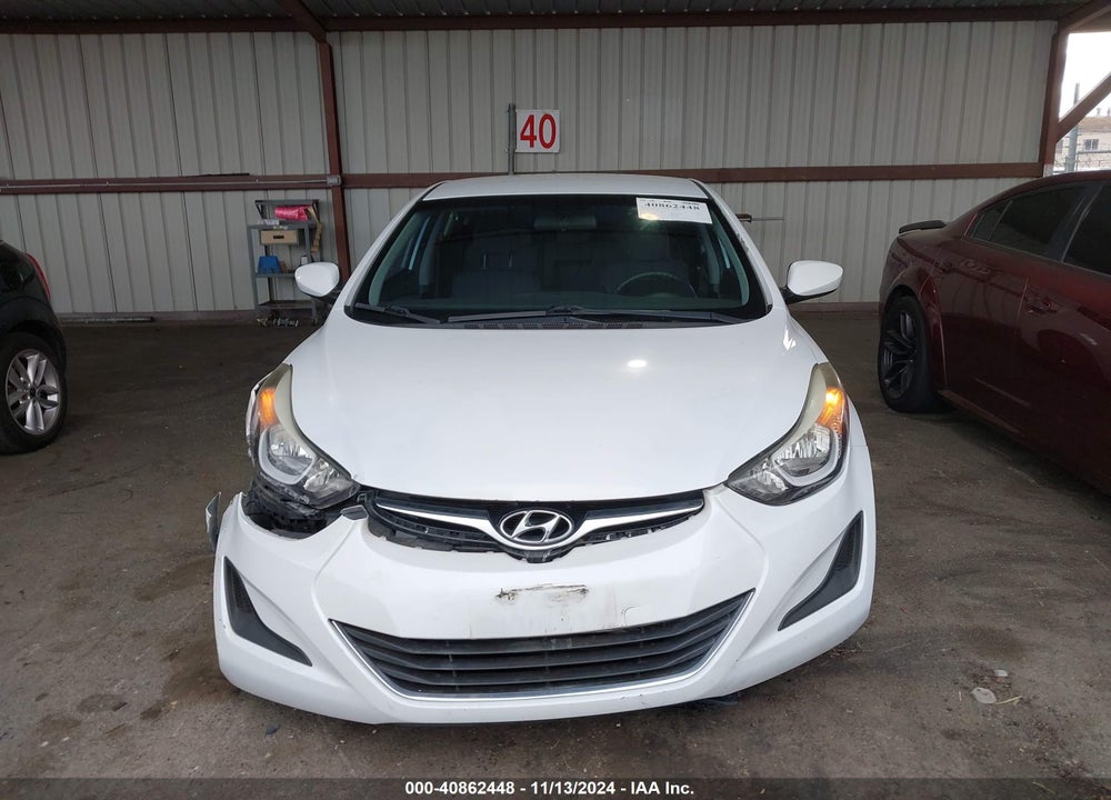 2016 HYUNDAI ELANTRA SE VIN: 5NPDH4AE6GH746512