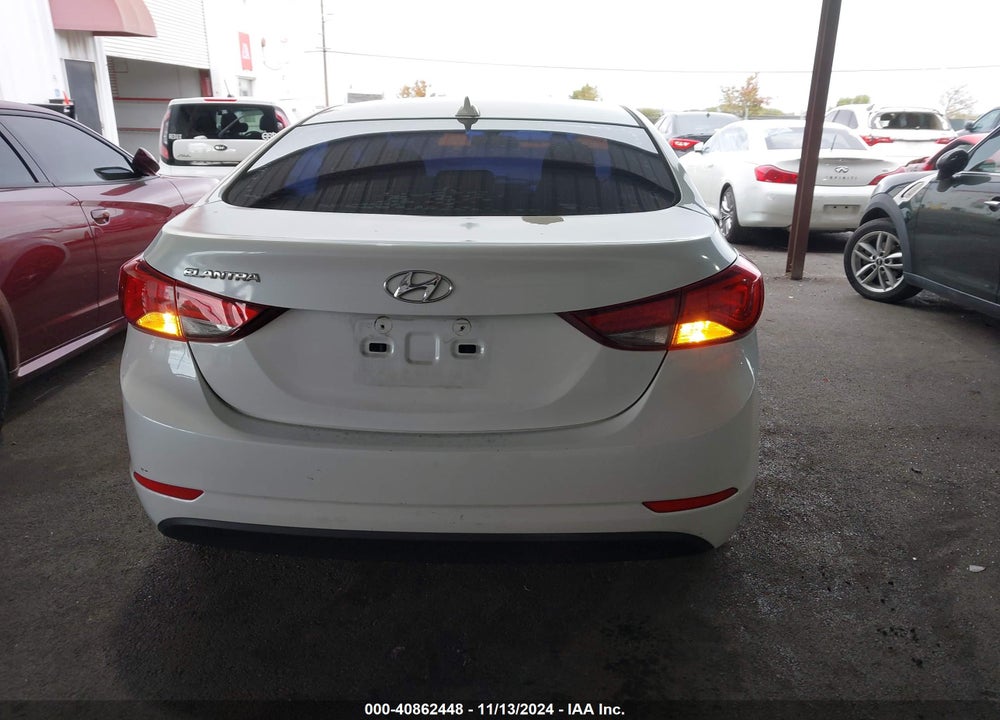 2016 HYUNDAI ELANTRA SE VIN: 5NPDH4AE6GH746512